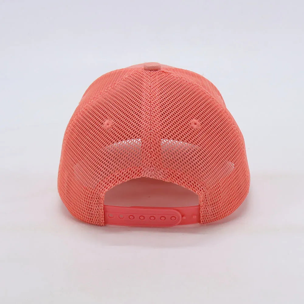 Embroidered pink and silver Divine trucker hat by CocoMilkyWay, radiant accessory honoring a sacred connection with the Universe