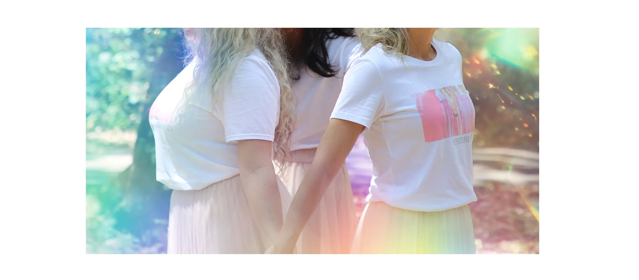 Celebrating women connections and sharing Love, Sisterhood-t-shirt by CocoMilkyWay
