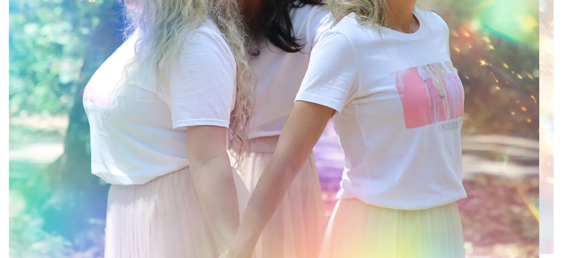 Celebrating women connections and sharing Love, Sisterhood-t-shirt by CocoMilkyWay
